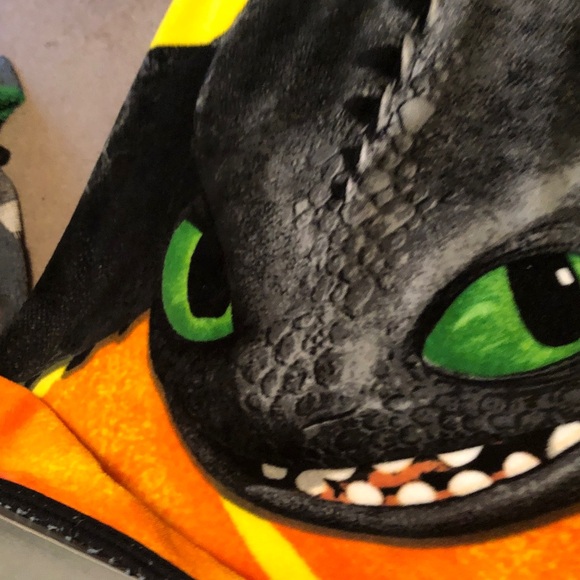 Animated Character Fleece throw how you train your dragon - Picture 6 of 6